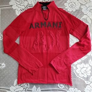 Armani Exchange Logo Pullover Sweater